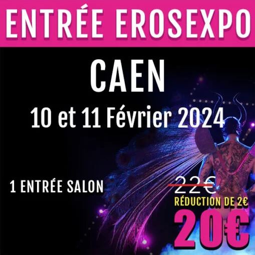 Flyer Caen 2024 avec réduction